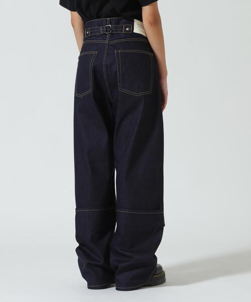 beautiful people（ビューティフルピープル）の「beautiful people/ビューティフルピープル/selvedge denim flip hem pants（デニムパンツ・レディース・その他4・42/38）」の7枚目の写真