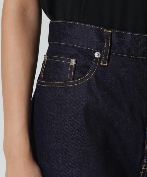 beautiful people（ビューティフルピープル）の「beautiful people/ビューティフルピープル/selvedge denim flip hem pants（デニムパンツ・レディース・その他4・42/38）」の17枚目の写真