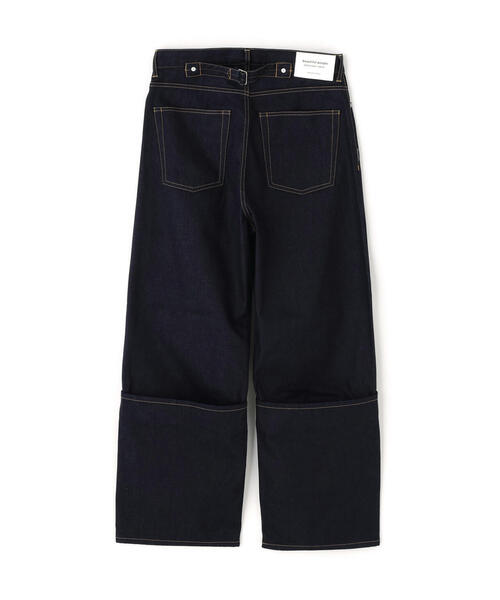 beautiful people（ビューティフルピープル）の「beautiful people/ビューティフルピープル/selvedge denim flip hem pants（デニムパンツ・レディース・その他4・42/38）」の14枚目の写真
