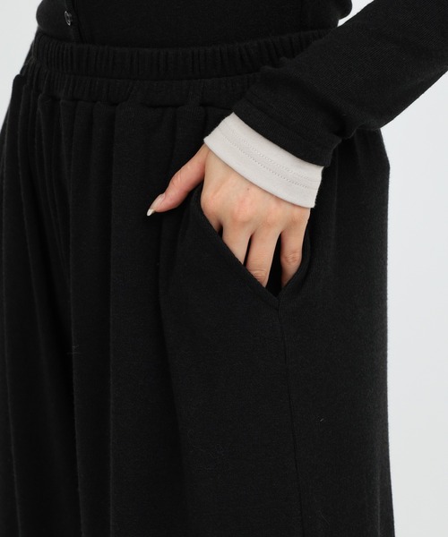 ROYAL PARTY（ロイヤルパーティー）の「カットワイドパンツ（その他パンツ・レディース・グレー/ブラック/ブラウン・FREE）」の7枚目の写真