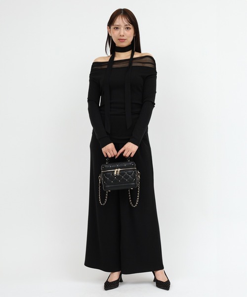 ROYAL PARTY（ロイヤルパーティー）の「カットワイドパンツ（その他パンツ・レディース・グレー/ブラック/ブラウン・FREE）」の10枚目の写真