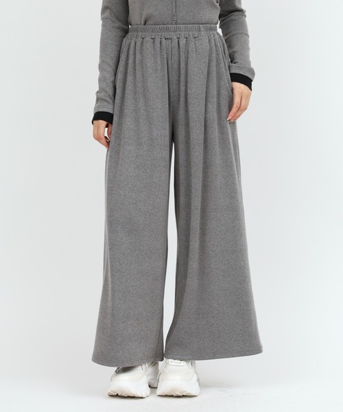 ROYAL PARTY（ロイヤルパーティー）の「カットワイドパンツ（その他パンツ・レディース・グレー/ブラック/ブラウン・FREE）」の11枚目の写真