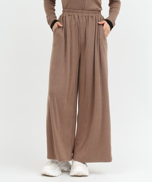 ROYAL PARTY（ロイヤルパーティー）の「カットワイドパンツ（その他パンツ・レディース・グレー/ブラック/ブラウン・FREE）」の13枚目の写真