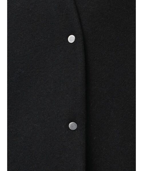 セール】フォルムショートウールコート（ノーカラージャケット