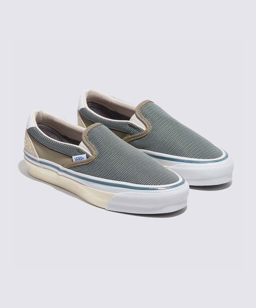 VANS（バンズ）の「TOKYO CRUISE スリッポン 98 / Slip-On Reissue 98 SP LX TDC G VN000MXHBGK1（スリッポン・メンズ・ダークオリーブ・6/5.5/5/4.5/4）」の2枚目の写真