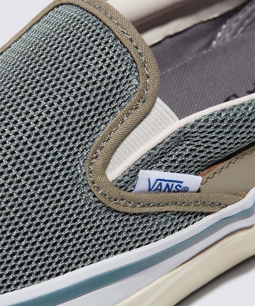 VANS（バンズ）の「TOKYO CRUISE スリッポン 98 / Slip-On Reissue 98 SP LX TDC G VN000MXHBGK1（スリッポン・メンズ・ダークオリーブ・6/5.5/5/4.5/4）」の8枚目の写真