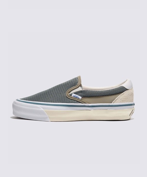 VANS（バンズ）の「TOKYO CRUISE スリッポン 98 / Slip-On Reissue 98 SP LX TDC G VN000MXHBGK1（スリッポン・メンズ・ダークオリーブ・6/5.5/5/4.5/4）」の6枚目の写真