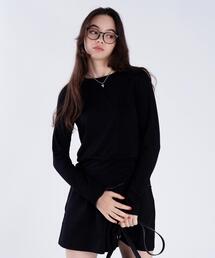 セール】ｿﾌﾄｺｯﾄﾝ天竺WATER COLOUR ORB ﾛﾝT（Tシャツ/カットソー