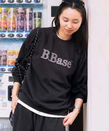 BROKEN BASE(ブロークンベース)の「B.Base Framed Panel Sweat / B.Baseフレームパネルスウェット(パーカー)」