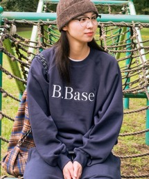 BROKEN BASE(ブロークンベース)の「B.Base Framed Panel Sweat / B.Baseフレームパネルスウェット(パーカー)」