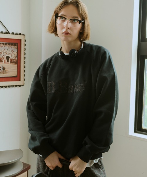 B.Base Framed Panel Sweat / B.Baseフレームドパネルスウェット