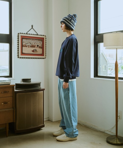 B.Base Framed Panel Sweat / B.Baseフレームドパネルスウェット