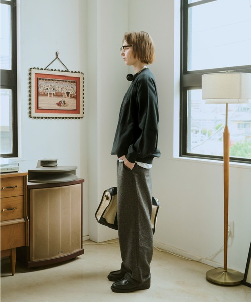 B.Base Framed Panel Sweat / B.Baseフレームドパネルスウェット