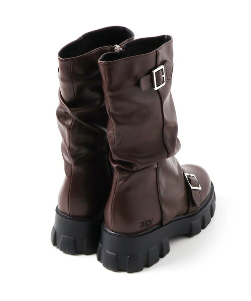 algy(アルジー)の「ルーズカバーデザインエンジニアブーツ(ブーツ・キッズ・ブラウン/ブラック・24/23/23.5/22.5)」の14枚目の写真