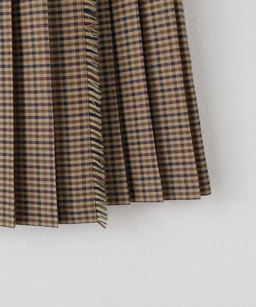 未使用品　Spick&Span別注　オニールオブダブリン　プリーツスカート O'neil of Dublin / オニールオブダブリン プリーツスカート（スカート