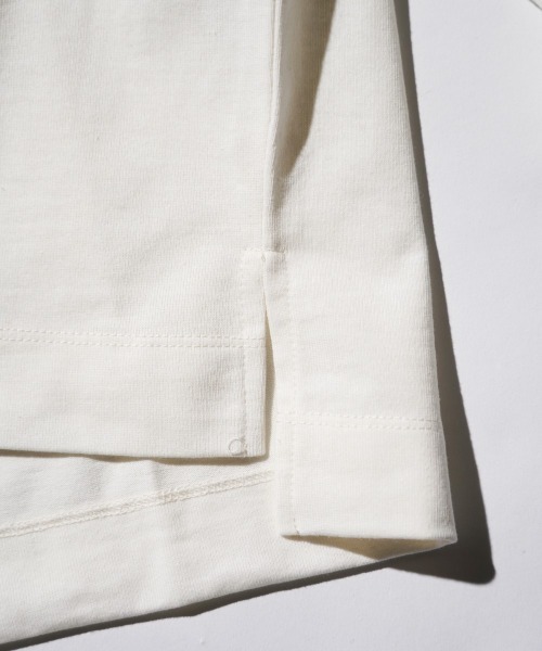 NANGA(ナンガ)の「NANGA / ナンガ ECO HYBRID L/S TEE/3SLB エコハイブリッド ロングスリーブ ティー / 3SLB(Tシャツ/カットソー・メンズ・ホワイト/グリーン/ブラック・MEDIUM/LARGE/X-LARGE)」の11枚目の写真