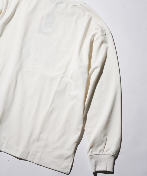 NANGA(ナンガ)の「NANGA / ナンガ ECO HYBRID L/S TEE/3SLB エコハイブリッド ロングスリーブ ティー / 3SLB(Tシャツ/カットソー・メンズ・ホワイト/グリーン/ブラック・MEDIUM/LARGE/X-LARGE)」の13枚目の写真