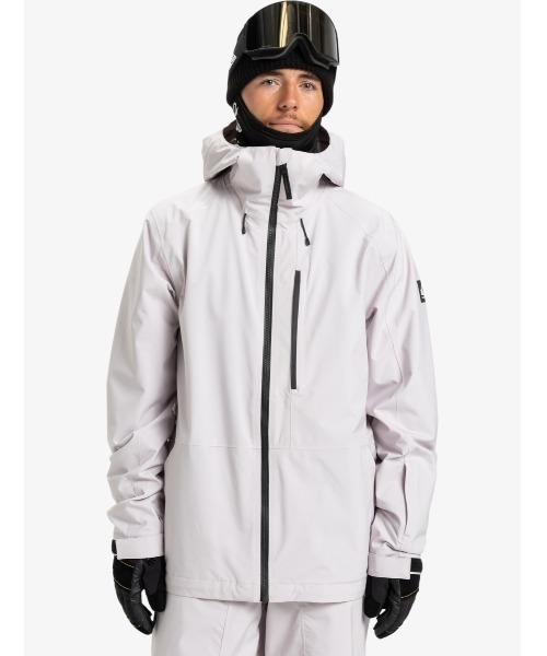 Quiksilver(クイックシルバー)の「MULDROW 20K JK /クイックシルバースキースノーボードジャケット(マウンテンパーカー・メンズ・グレー/ベージュ・LARGE/X-LARGE/MEDIUM/SMALL)」の1枚目の写真