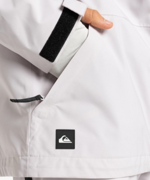 Quiksilver(クイックシルバー)の「MULDROW 20K JK /クイックシルバースキースノーボードジャケット(マウンテンパーカー・メンズ・グレー/ベージュ・LARGE/X-LARGE/MEDIUM/SMALL)」の6枚目の写真