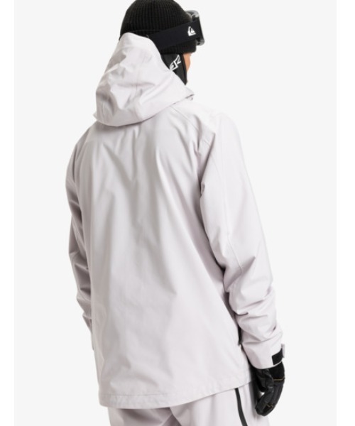 Quiksilver(クイックシルバー)の「MULDROW 20K JK /クイックシルバースキースノーボードジャケット(マウンテンパーカー・メンズ・グレー/ベージュ・LARGE/X-LARGE/MEDIUM/SMALL)」の3枚目の写真