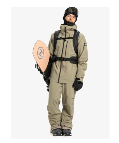 Quiksilver(クイックシルバー)の「MULDROW 20K JK /クイックシルバースキースノーボードジャケット(マウンテンパーカー・メンズ・グレー/ベージュ・LARGE/X-LARGE/MEDIUM/SMALL)」の12枚目の写真