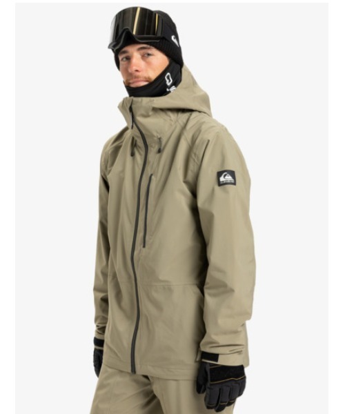 Quiksilver(クイックシルバー)の「MULDROW 20K JK /クイックシルバースキースノーボードジャケット(マウンテンパーカー・メンズ・グレー/ベージュ・LARGE/X-LARGE/MEDIUM/SMALL)」の11枚目の写真