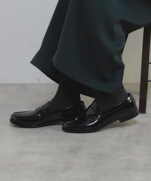 LOGEMENT DE CLAIRE(ロジュモンドクレール)の「【TEMPERATE/テンパレイト】EATHAN(ローファー・レディース・ブラック・2/3/4)」の2枚目の写真