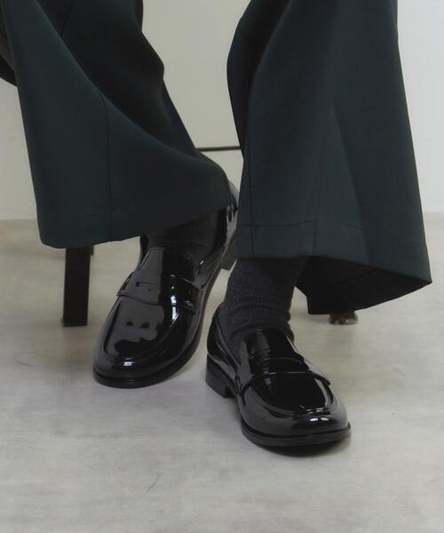 LOGEMENT DE CLAIRE(ロジュモンドクレール)の「【TEMPERATE/テンパレイト】EATHAN(ローファー・レディース・ブラック・2/3/4)」の3枚目の写真