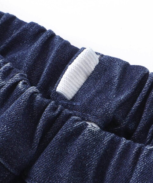 SLAP SLIP（スラップスリップ）の「キラキラプリント裾レースデニムツイルパンツ(90~130cm)（デニムパンツ・キッズ・ネイビー/パープル・110cm/120cm/90cm/100cm/130cm）」の7枚目の写真