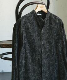 URBAN RESEARCH DOORS | 『UR TECH』コーデュロイバンドカラーシャツ(シャツ/ブラウス)