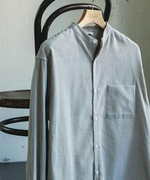 URBAN RESEARCH DOORS | 『UR TECH』コーデュロイバンドカラーシャツ(シャツ/ブラウス)