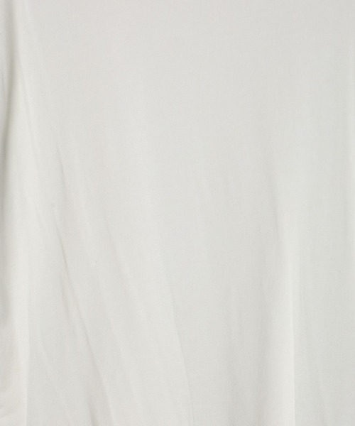 LEPSIM（レプシィム）の「テンセル混クルー　582459（Tシャツ/カットソー・レディース・レッド/ライトグレー/オフホワイト/ライトブルー/ブラック/パープル/ブラウン・FREE）」の11枚目の写真