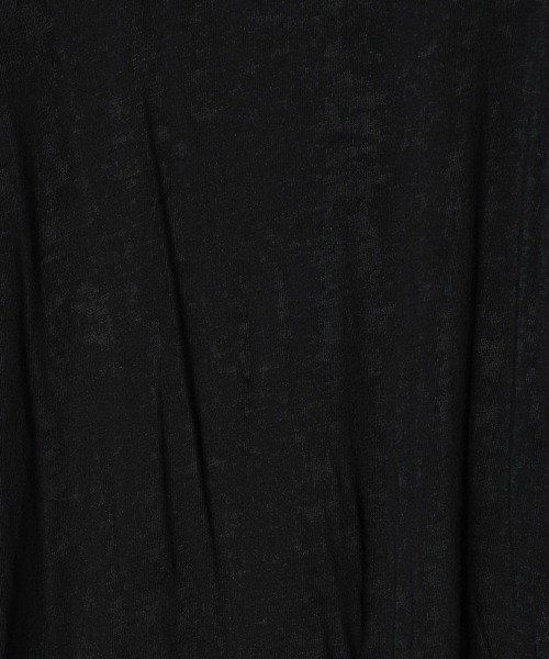 LEPSIM（レプシィム）の「テンセル混クルー　582459（Tシャツ/カットソー・レディース・レッド/ライトグレー/オフホワイト/ライトブルー/ブラック/パープル/ブラウン・FREE）」の12枚目の写真