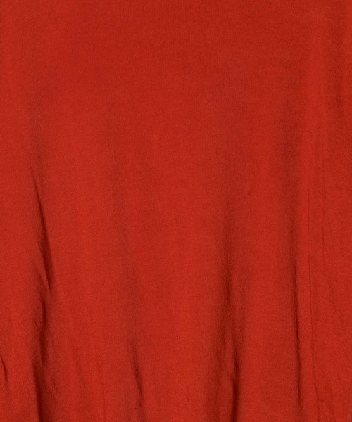 LEPSIM（レプシィム）の「テンセル混クルー　582459（Tシャツ/カットソー・レディース・レッド/ライトグレー/オフホワイト/ライトブルー/ブラック/パープル/ブラウン・FREE）」の14枚目の写真