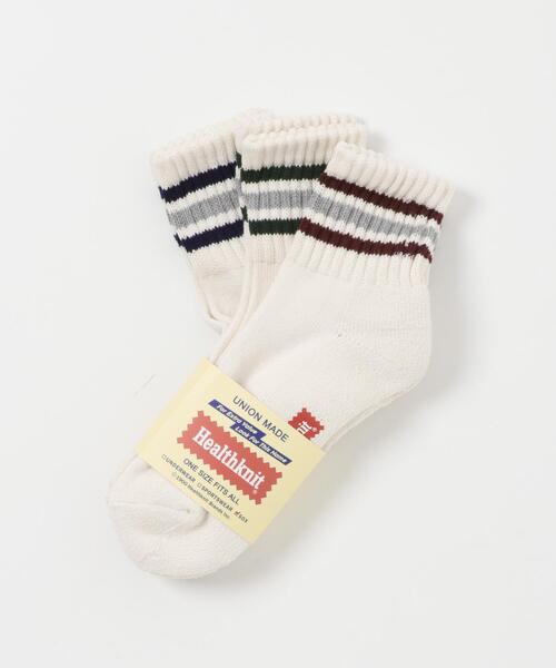 ITEMS URBANRESEARCH(アイテムズ アーバンリサーチ)の「Healthknit 3Line シンカー ミドルソックス 3P(ソックス/靴下・メンズ・その他1・-)」の8枚目の写真