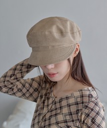 UNE MANSION（ユヌマンション）の「ニューロライマドロススエードキャスケット帽子（キャップ）」