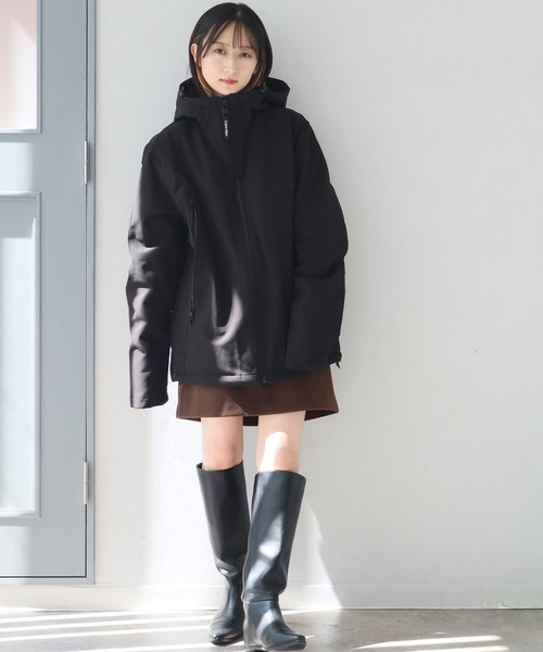 Calvin Klein(カルバン・クライン)の「【Calvin Klein/カルバンクライン】FauxSherpa-Lined Soft-Shell Hooded Jacket/裏ボア ソフトシェル フーデットジャケット(その他アウター・メンズ・ブラック・M/L/S/XL)」の9枚目の写真