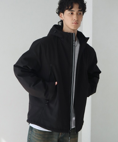 Calvin Klein(カルバン・クライン)の「【Calvin Klein/カルバンクライン】FauxSherpa-Lined Soft-Shell Hooded Jacket/裏ボア ソフトシェル フーデットジャケット(その他アウター・メンズ・ブラック・M/L/S/XL)」の10枚目の写真