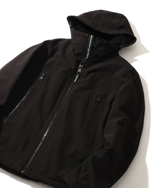 Calvin Klein(カルバン・クライン)の「【Calvin Klein/カルバンクライン】FauxSherpa-Lined Soft-Shell Hooded Jacket/裏ボア ソフトシェル フーデットジャケット(その他アウター・メンズ・ブラック・M/L/S/XL)」の21枚目の写真