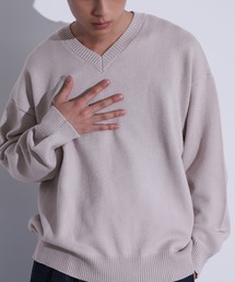 MDR（エムディアール）の「『Vネックソフトタッチニット』（ニット/セーター・メンズ）」