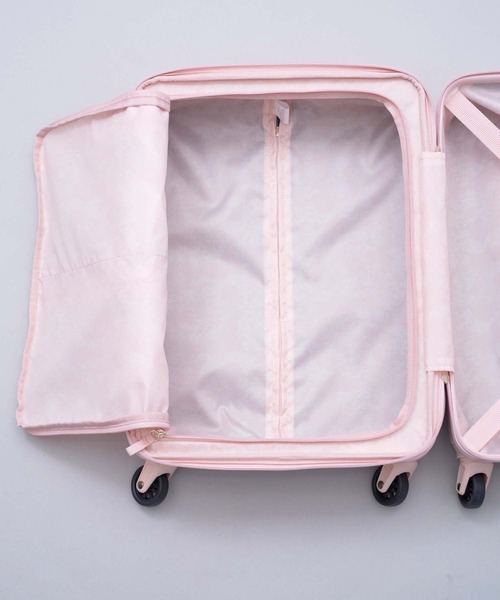 one after another NICE CLAUP(ワンアフターアナザーナイスクラップ)の「NICE CLAUPスーツケース(小) (縦47cm機内持ち込みサイズ)(スーツケース/キャリーバッグ・レディース・サックスブルー/ピンク・FREE)」の16枚目の写真