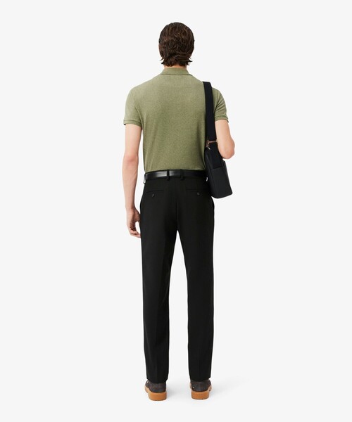 LACOSTE(ラコステ)の「ウールブレンドセンタープレスチノパンツ(チノパンツ・メンズ・ブラック・42/40/38/44)」の3枚目の写真