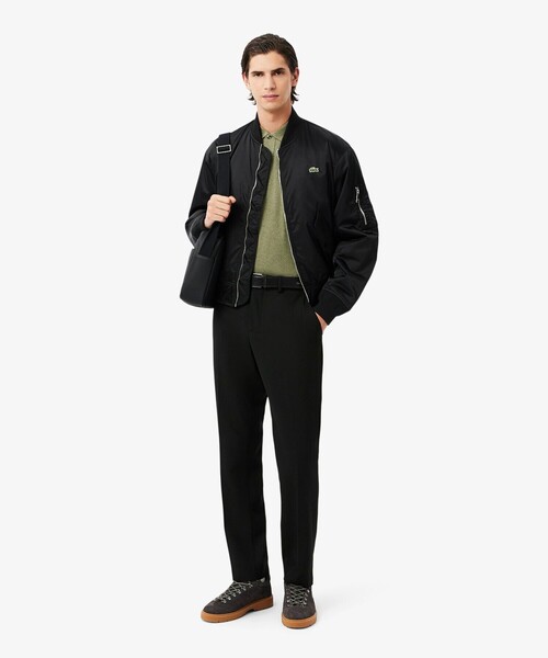 LACOSTE(ラコステ)の「ウールブレンドセンタープレスチノパンツ(チノパンツ・メンズ・ブラック・42/40/38/44)」の5枚目の写真
