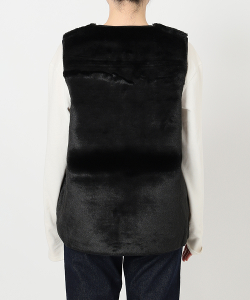 Barbour(バブアー)の「Barbour/バブアー KARIN FAUX FUR GILET LGI0201(その他アウター・レディース・ブラック・FREE)」の13枚目の写真