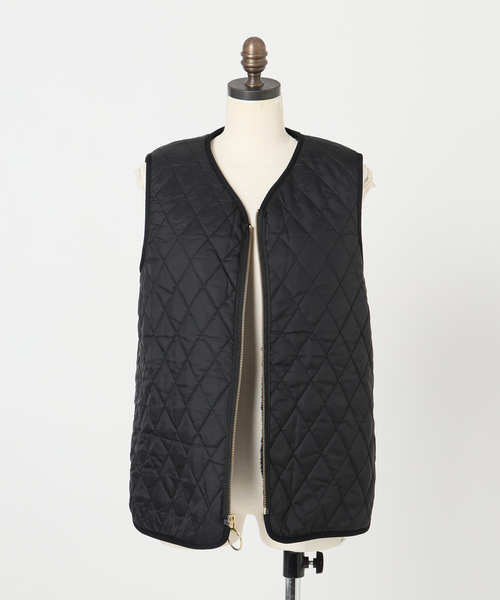 Barbour(バブアー)の「Barbour/バブアー KARIN FAUX FUR GILET LGI0201(その他アウター・レディース・ブラック・FREE)」の19枚目の写真