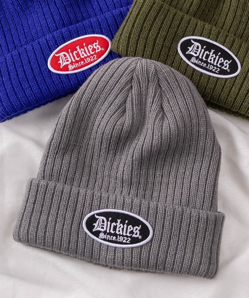 Dickies(ディッキーズ)の「【73】【Dickies/ディッキーズ】ファイヤー/オーバルロゴ ピスネーム付 ワッチキャップ(ニットキャップ/ビーニー・メンズ・ネイビー/レッド/ブラウン/ブラック/グレー/オレンジ/グレー系その他/カーキ/ブラック系その他/ブルー・FREE)」の5枚目の写真