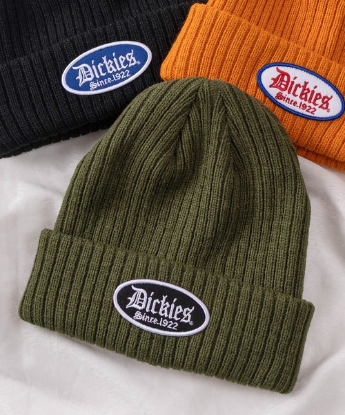 Dickies(ディッキーズ)の「【73】【Dickies/ディッキーズ】ファイヤー/オーバルロゴ ピスネーム付 ワッチキャップ(ニットキャップ/ビーニー・メンズ・ネイビー/レッド/ブラウン/ブラック/グレー/オレンジ/グレー系その他/カーキ/ブラック系その他/ブルー・FREE)」の6枚目の写真