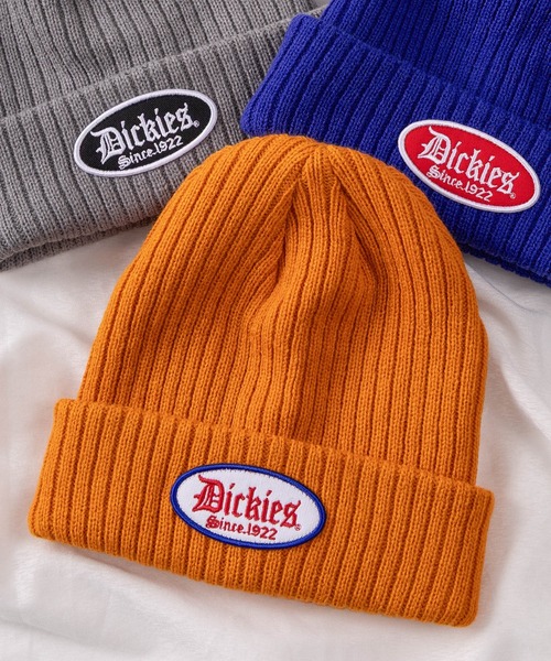 Dickies(ディッキーズ)の「【73】【Dickies/ディッキーズ】ファイヤー/オーバルロゴ ピスネーム付 ワッチキャップ(ニットキャップ/ビーニー・メンズ・ネイビー/レッド/ブラウン/ブラック/グレー/オレンジ/グレー系その他/カーキ/ブラック系その他/ブルー・FREE)」の10枚目の写真