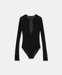定価2.3万【新品】Louren Vneck knit body suit louren/ローレン】Vneck knit body suit/Vネックニットボディ