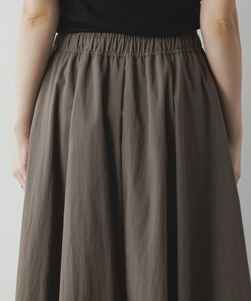 POLO BCS（ポロ ビーシーエス）の「【POLO BCS/ポロ・ビーシーエス】別注/ボリュームフレアスカート（スカート・レディース・レッド系その他/ブラウン/ネイビー・FREE）」の6枚目の写真